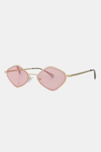 Nicole Lee USA Metal Frame Geometric Sunglasses - Munsieur