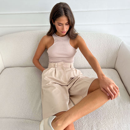 Women's Straight-Leg Long Bottoms Loose Five Points - Munsieur