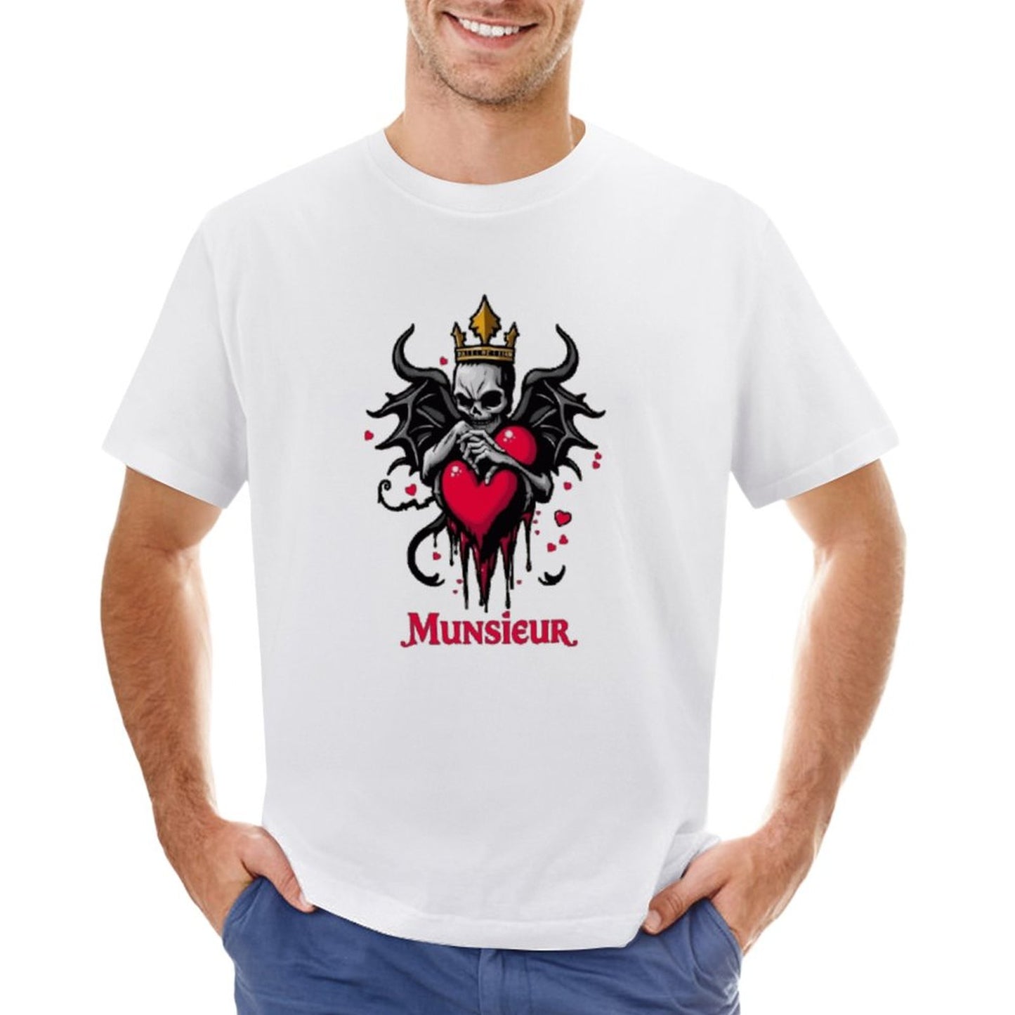 Munsieur Valentine's Day Collection "King of " Tee for Men