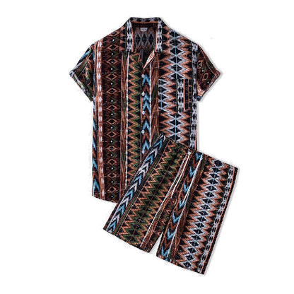 Munsieur Vacay Hawaiian Shorts Set Men's - Munsieur