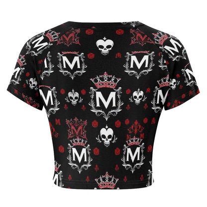 Tight cropped navel-baring T-shirt