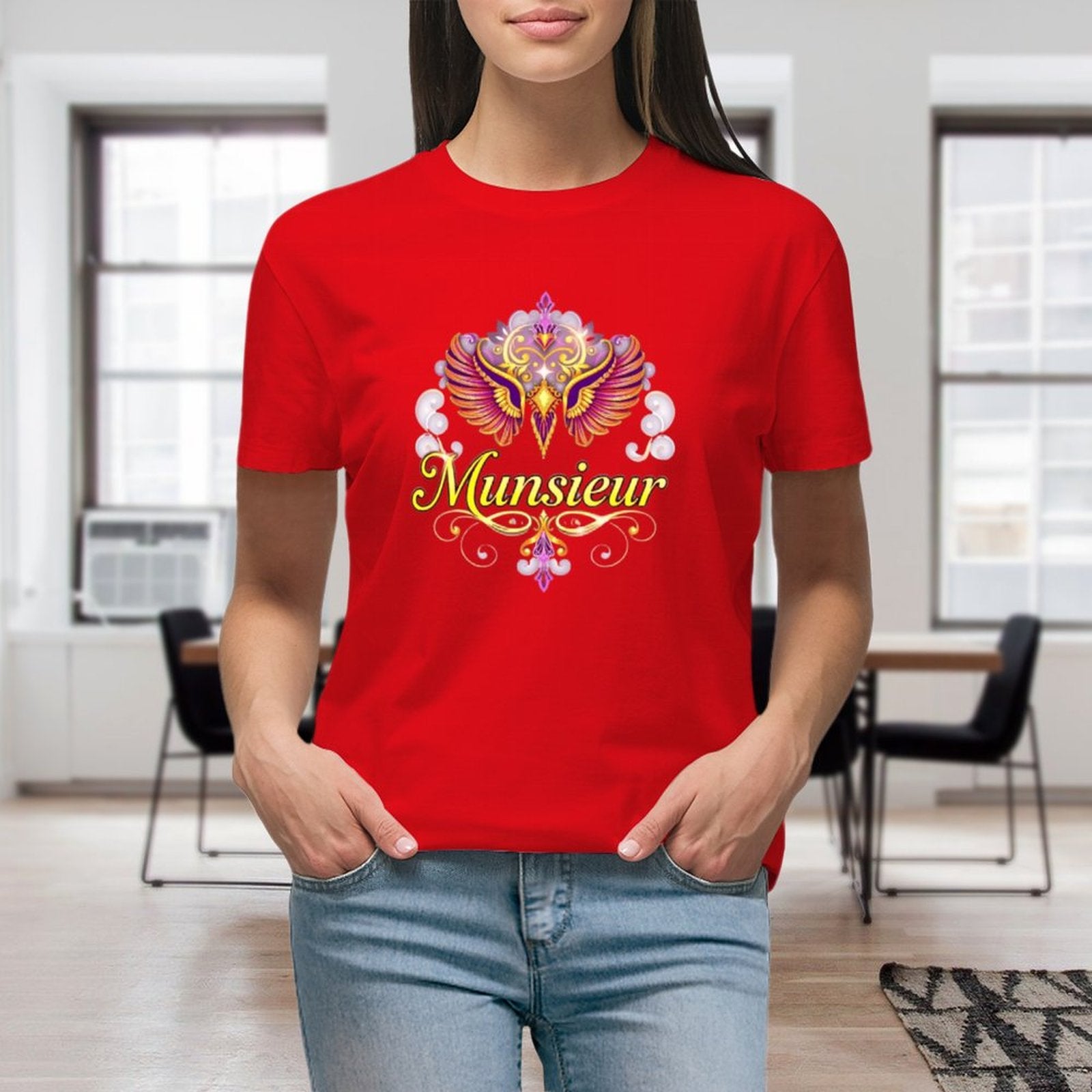 Munsieur T-Shirt for Women: Chic, Comfortable, and Timeless for Her - Munsieur