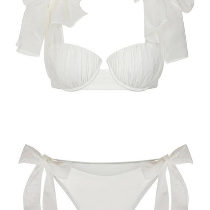 Women's Sexy Pure Color Bikini Lingerie