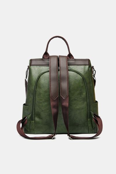 Stylish PU Leather Backpack for Everyday Adventures - Munsieur