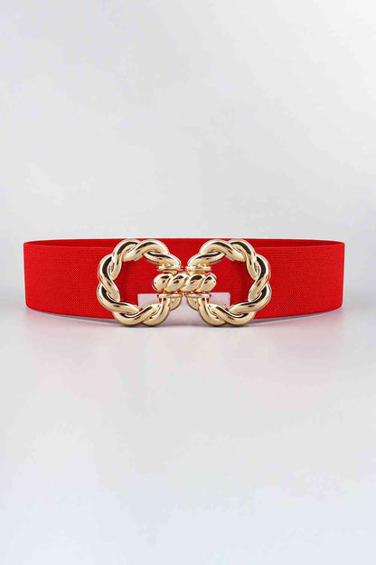 Zinc Alloy Buckle Elastic Belt - Munsieur