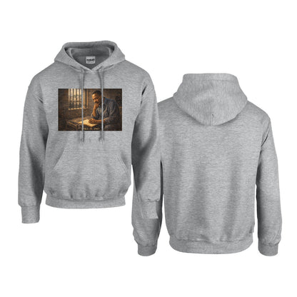 Men's MLK Hoodie "The Incarceration" - USA Printed Double Sided