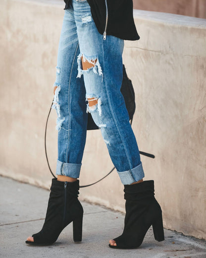 Women's Casual Ripped Jeans