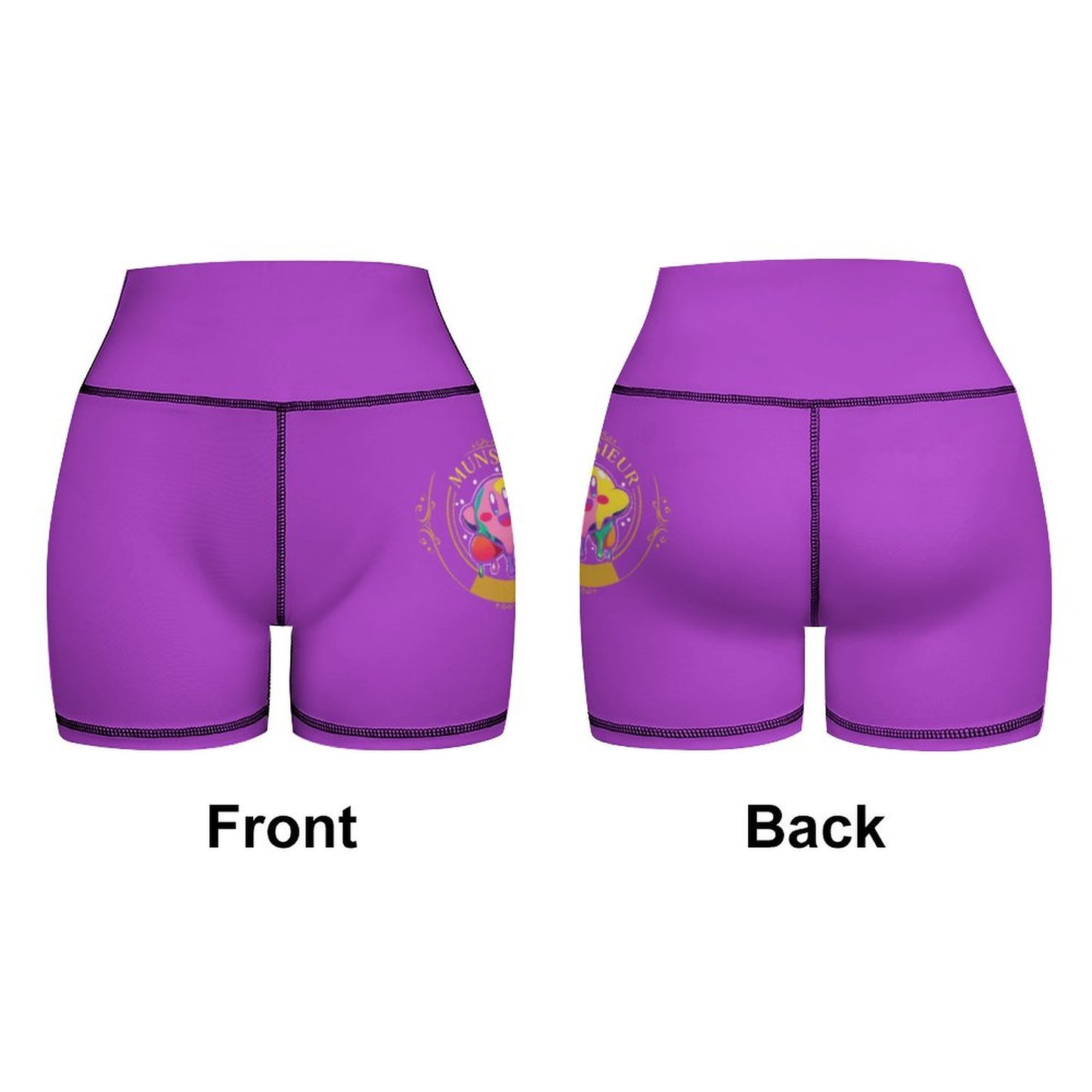 Women's Munsieur Workout Yoga Set (Purple) - Munsieur