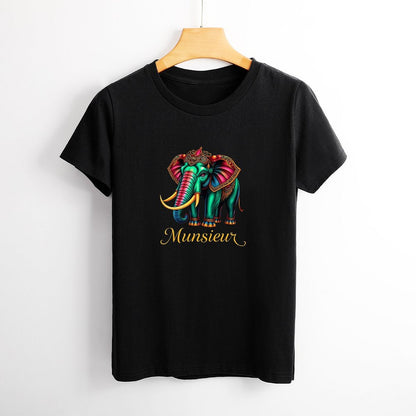 Munsieur T-Shirts for Women "Belaphant" Streetwear Design