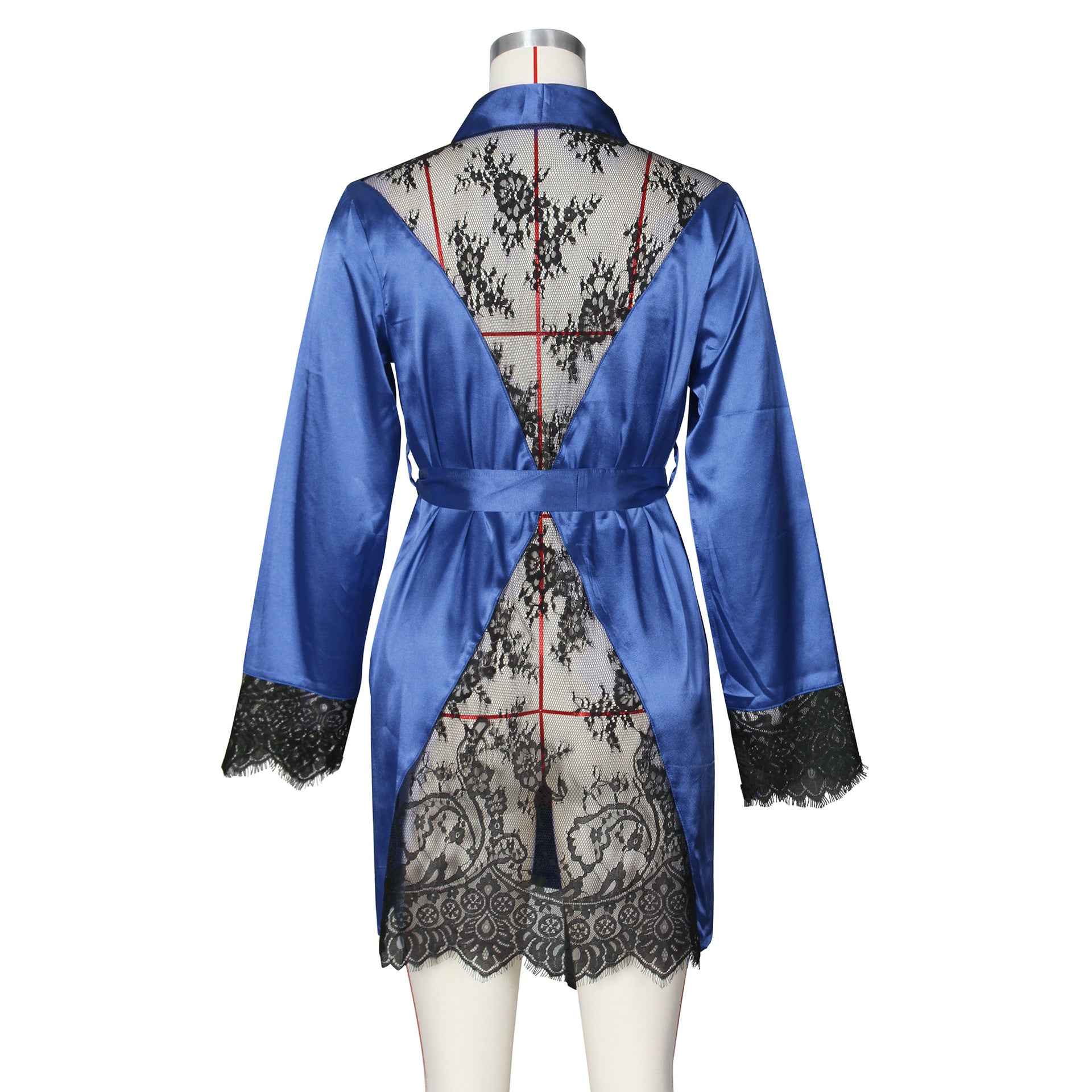 Ladies Robe Sexy Red