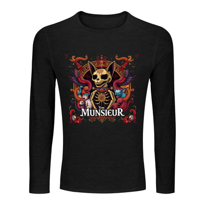 Munsieur Long Sleeve Tee for Men: Lightweight Feel with a Premium Look - Munsieur
