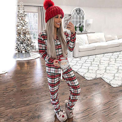 Christmas Striped Pajamas for Women