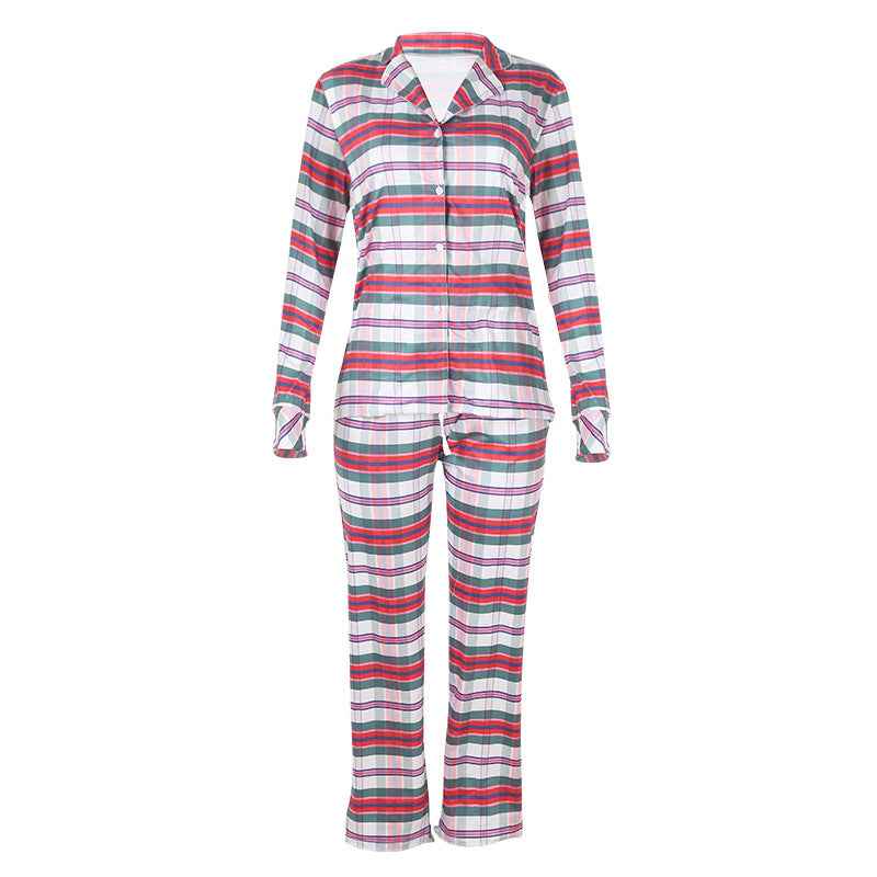 Christmas Striped Pajamas for Women