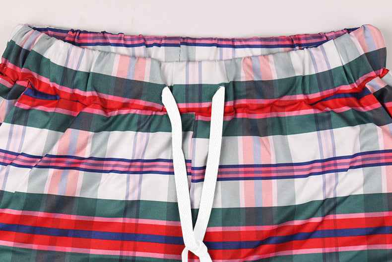 Christmas Striped Pajamas for Women