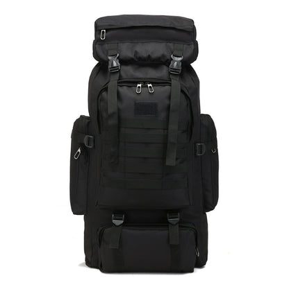 Camouflage backpack mountaineering
