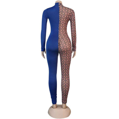 Slim Fit One Piece Nightclub Uniform Jumpsuit