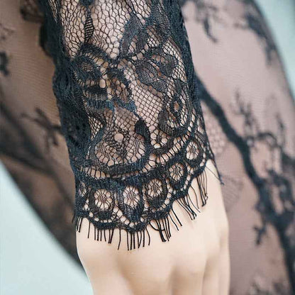 Lace See Through Sexy Nightclub Jumpsuit