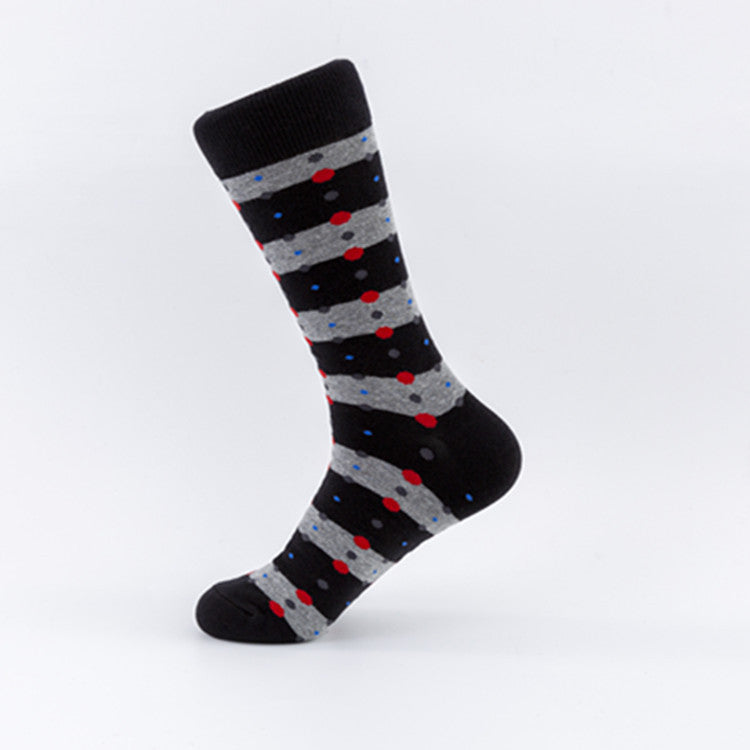 Men's Mid-calf Length Socks Europe And America - Munsieur