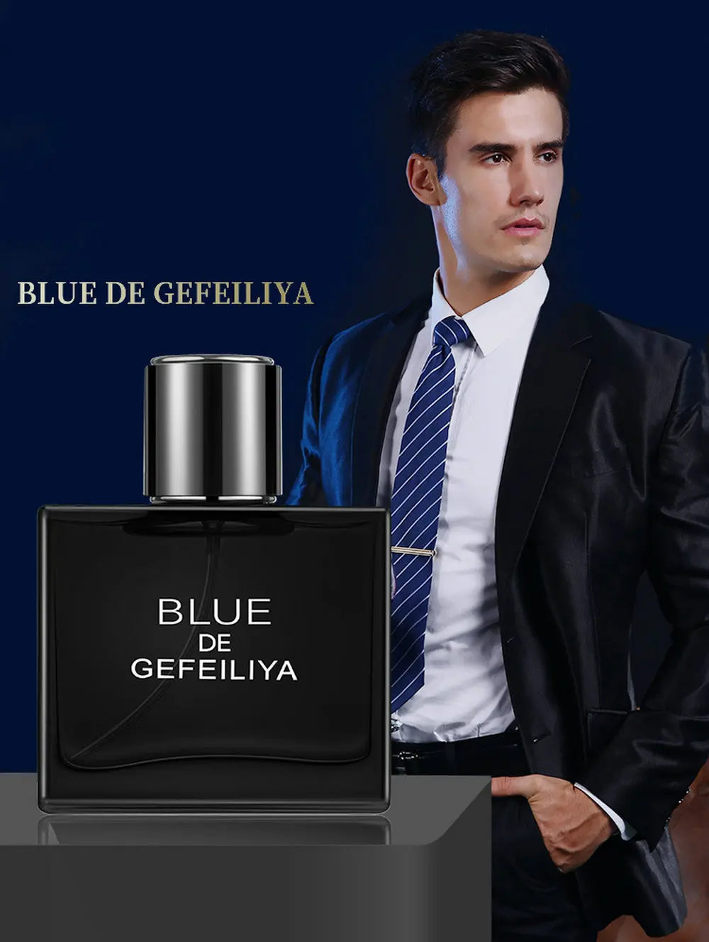 Azure Men's Perfume Long-lasting Light Ocean Fragrance Cologne