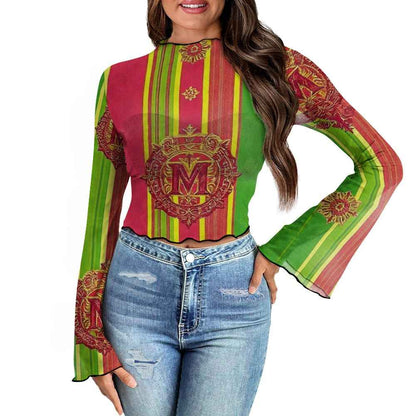 Women's Bell Sleeve Blouse