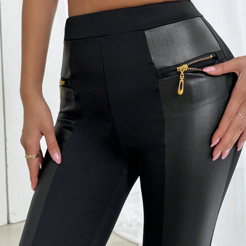 Black High Waist Stretch Feet Black Tight Pencil Magic Jeans
