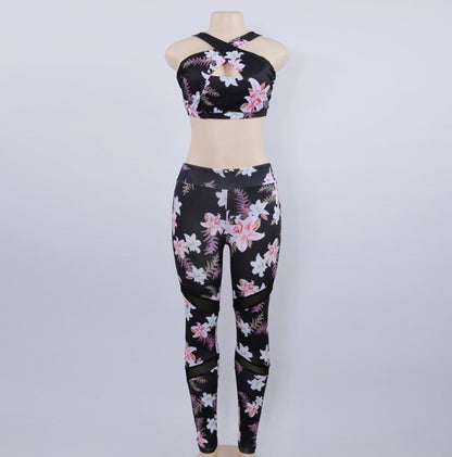 Printed Yoga Set