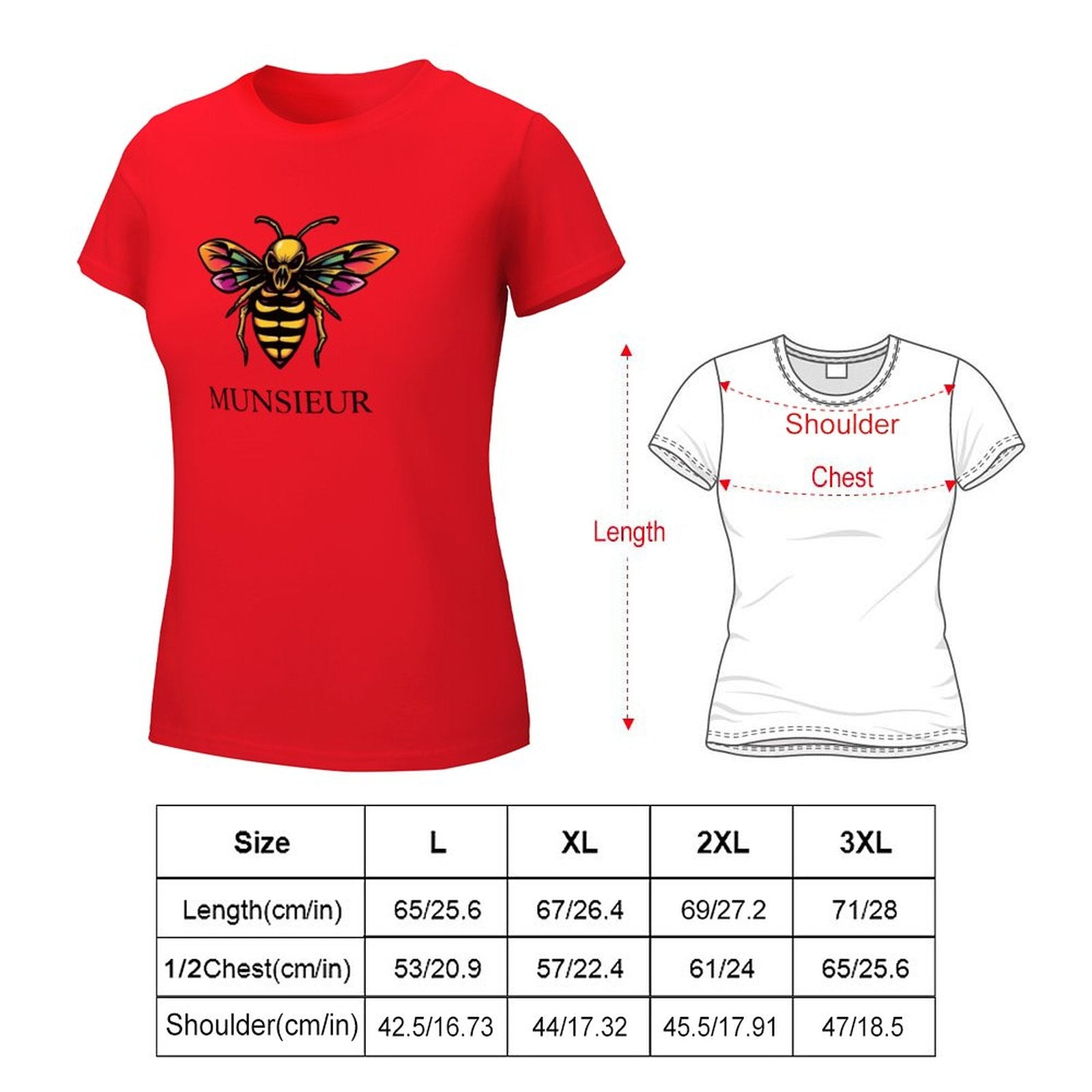 Munsieur T-Shirt for Women: Redefining Casual Chic with Elegance for Her - Munsieur