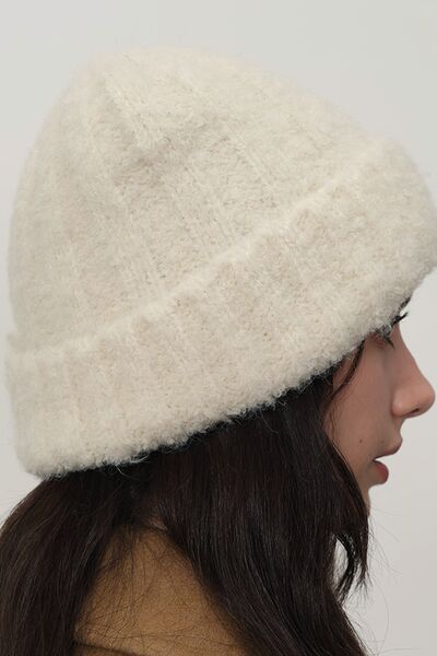 Solid Color Thermal Knit Hat - Munsieur