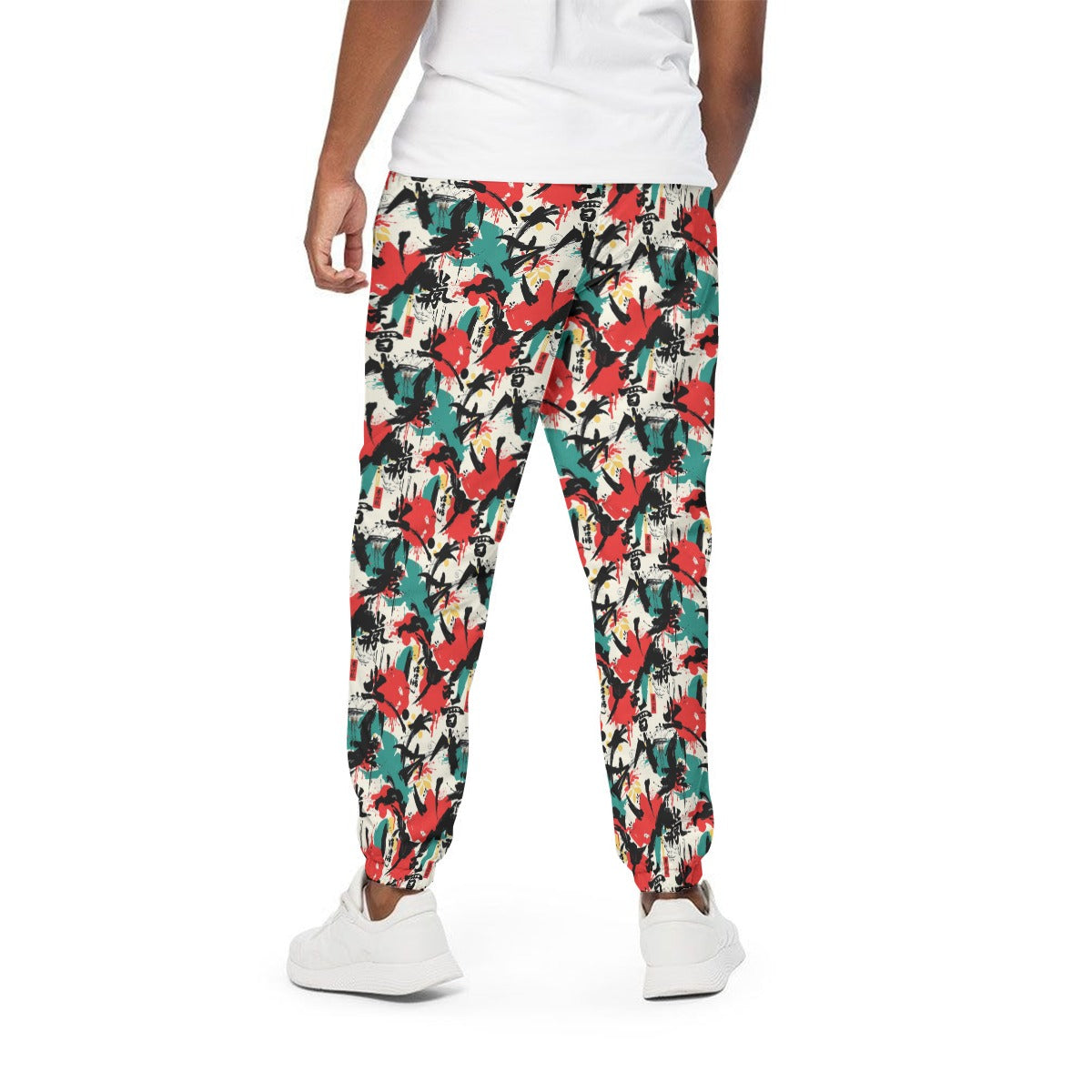 Munsieur All-Over Print Joggers for Men Heavy Cotton