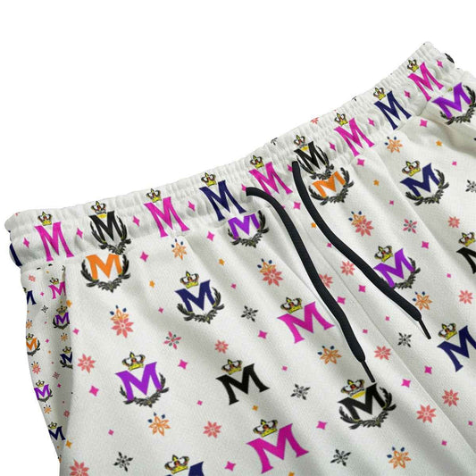 Women's Pants MUNSIEUR All-Over Print Knitted Fleece "Patty Melts"