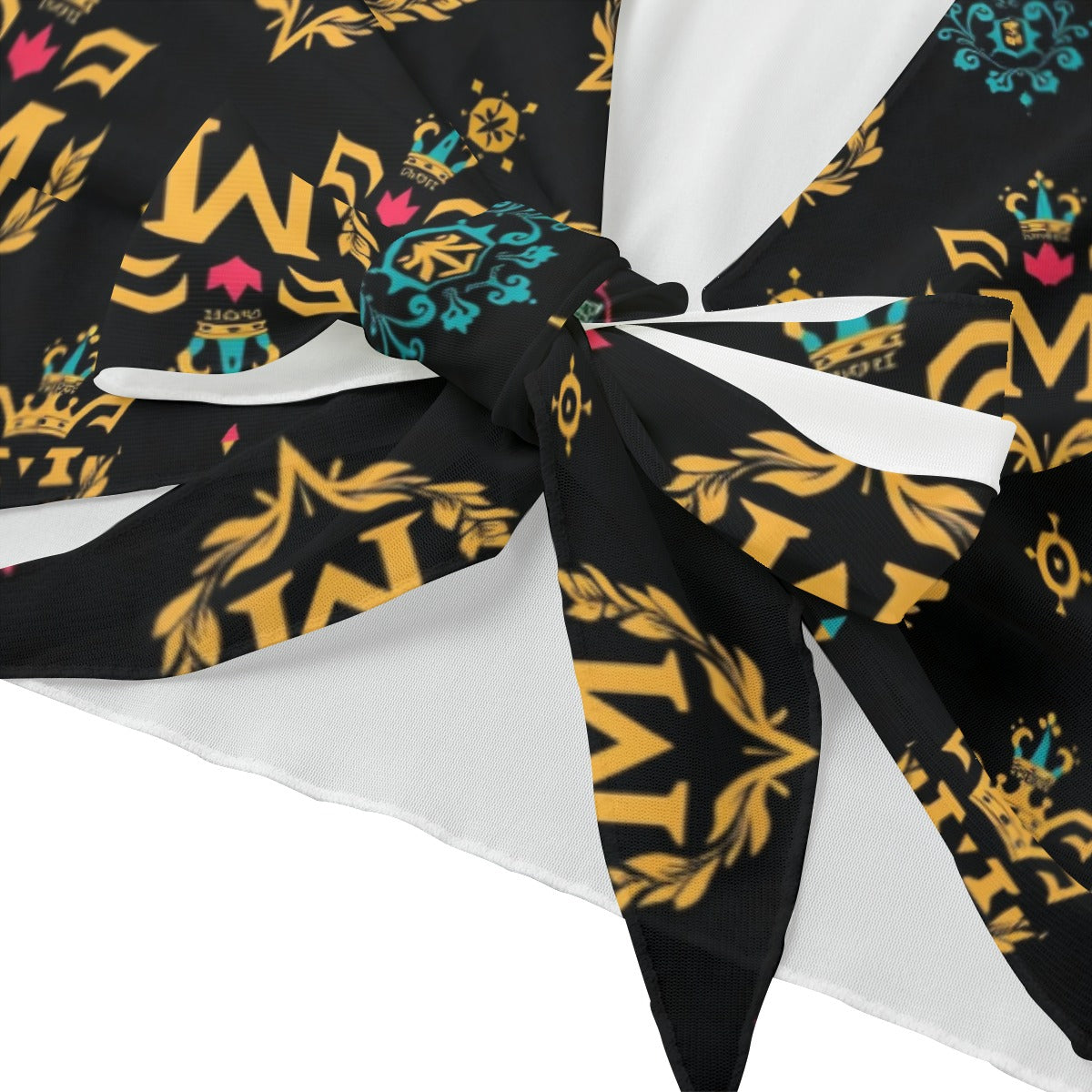 All-Over Print Women's Blouse Munsieur Signature Design