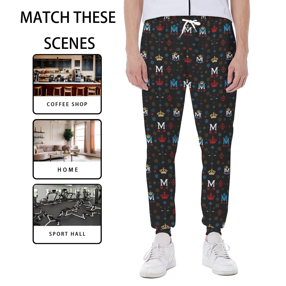 All-Over Print Men's Sweatpants