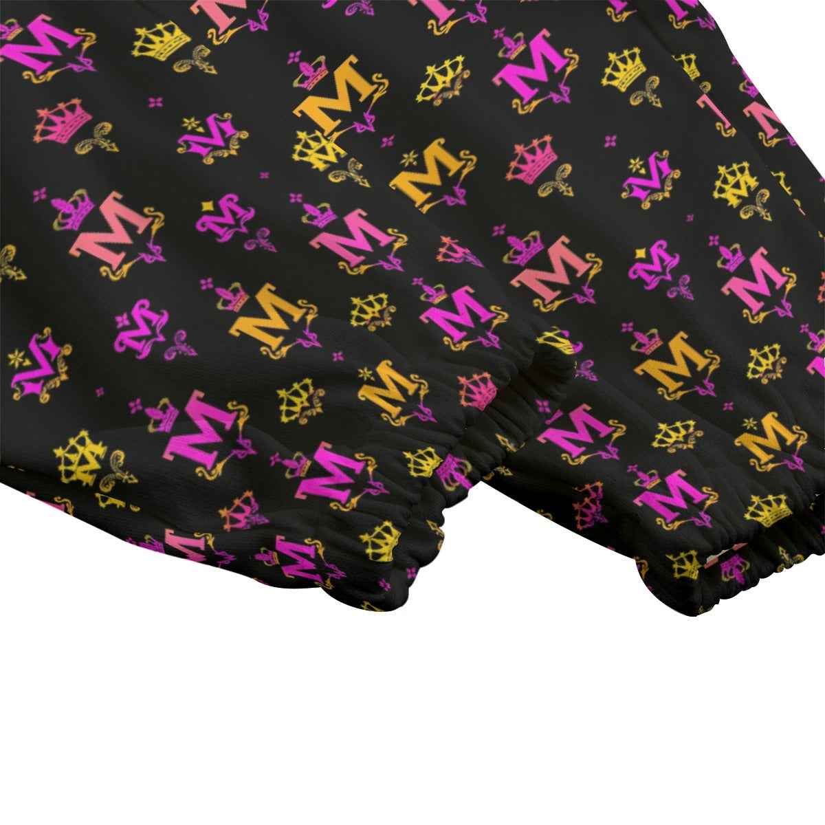 Women's Pants MUNSIEUR All-Over Print Knitted Fleece "Barbie"