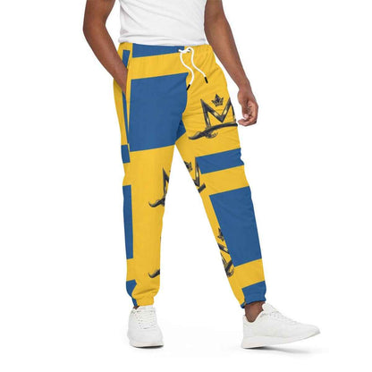 MUNSIEUR All-Over Print Joggers Heavy Cotton