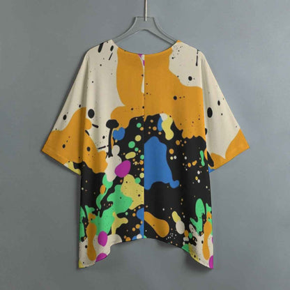 All-Over Print Women's Bat Sleeve Shirt