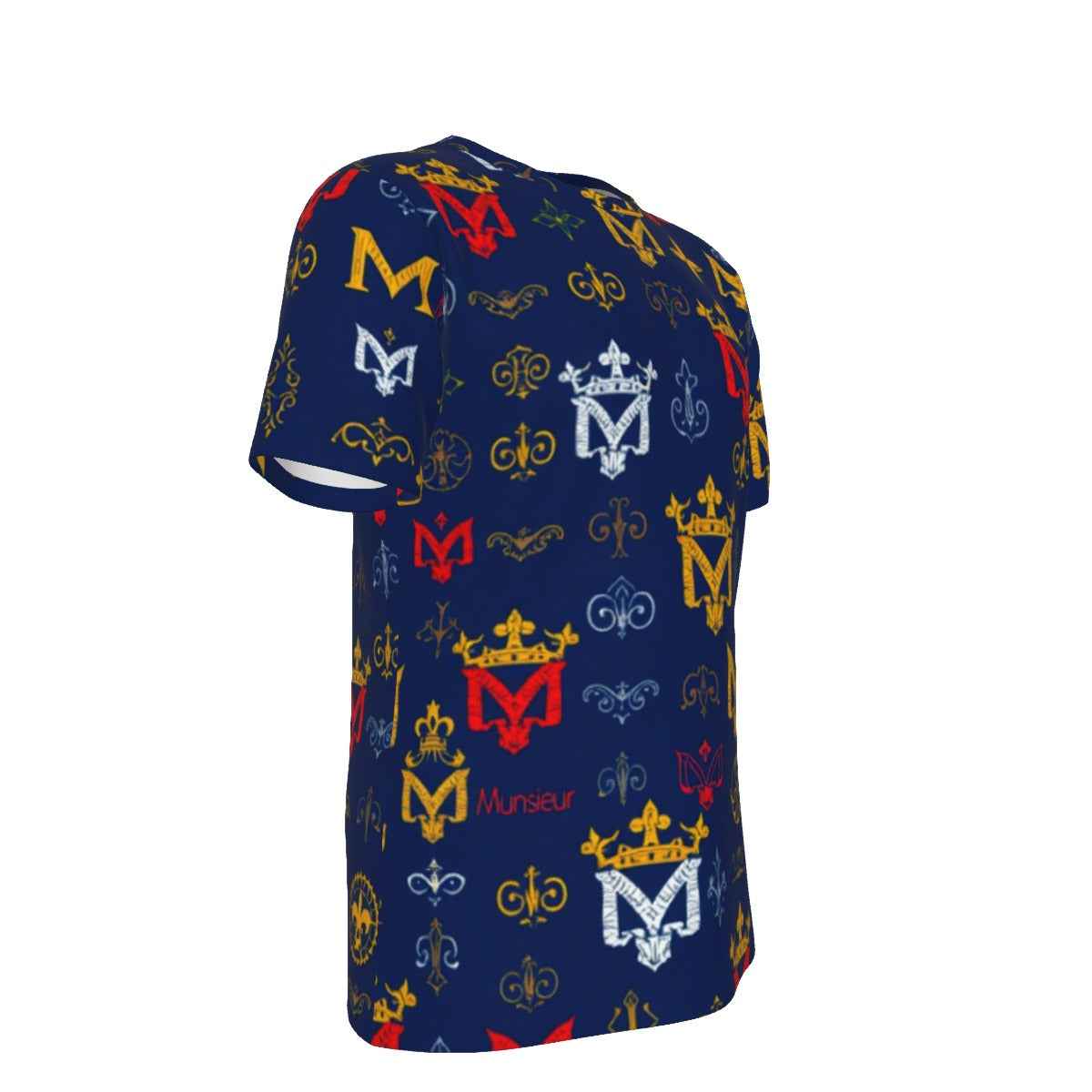 MUNSIEUR All-Over Print Men's Tee New Arrivals