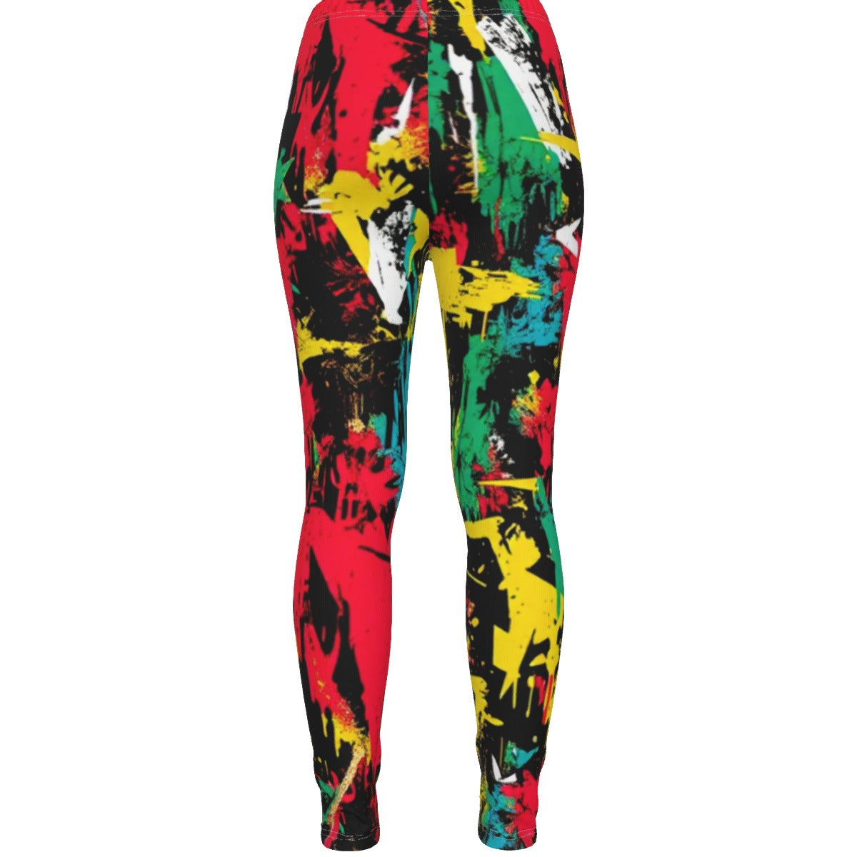 MUNSIEUR New Arrivals All-Over Print Women's Ripped Leggings