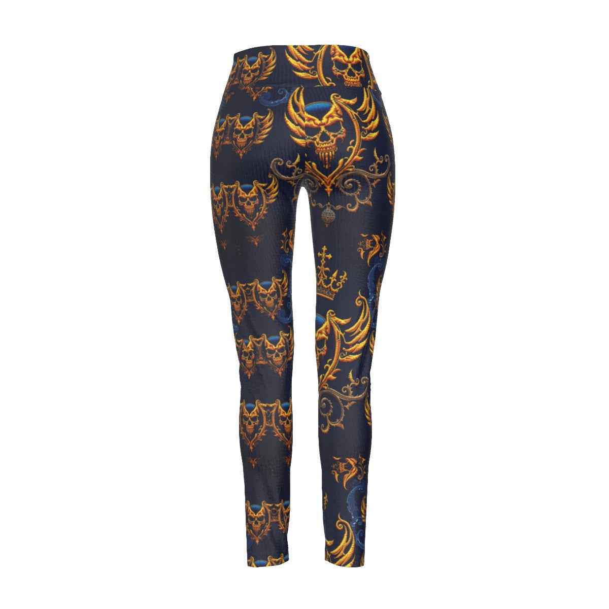 MUNSIEUR All-Over Print Women's High Waist Leggings | Side Stitch Closure