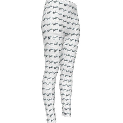 MUNSIEUR All-Over Print Women's Ripped Leggings