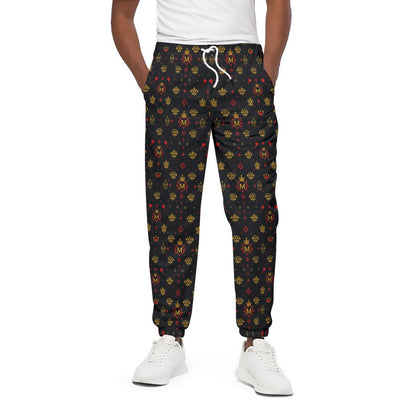 All-Over Print Joggers – Heavy Cotton Streetwear | MUNSIEUR