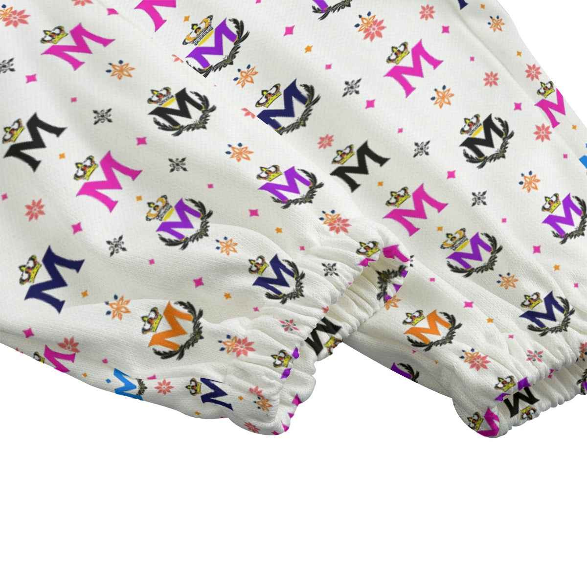 Women's Pants MUNSIEUR All-Over Print Knitted Fleece "Patty Melts"