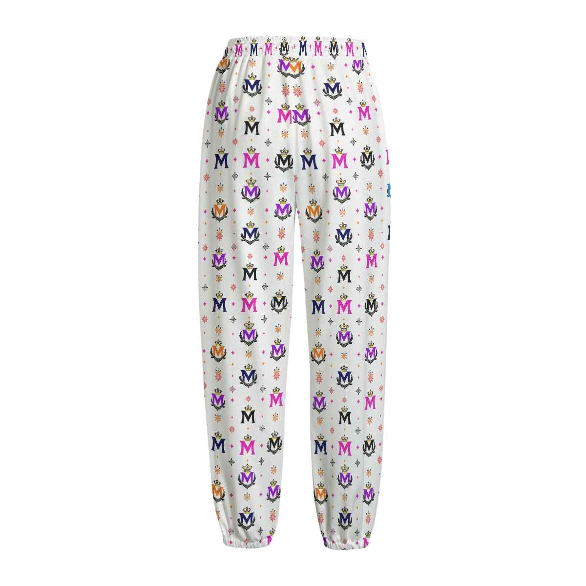 Women's Pants MUNSIEUR All-Over Print Knitted Fleece "Patty Melts"