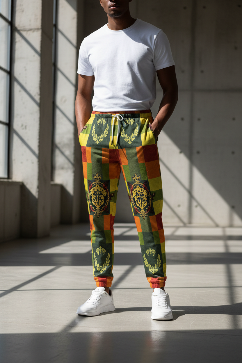 All-Over Print Men's Joggers by MUNSIEUR