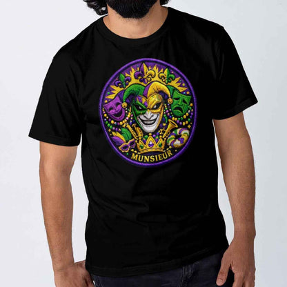 MUNSIEUR DTF Print Men's Tee Mardi Gras Collection
