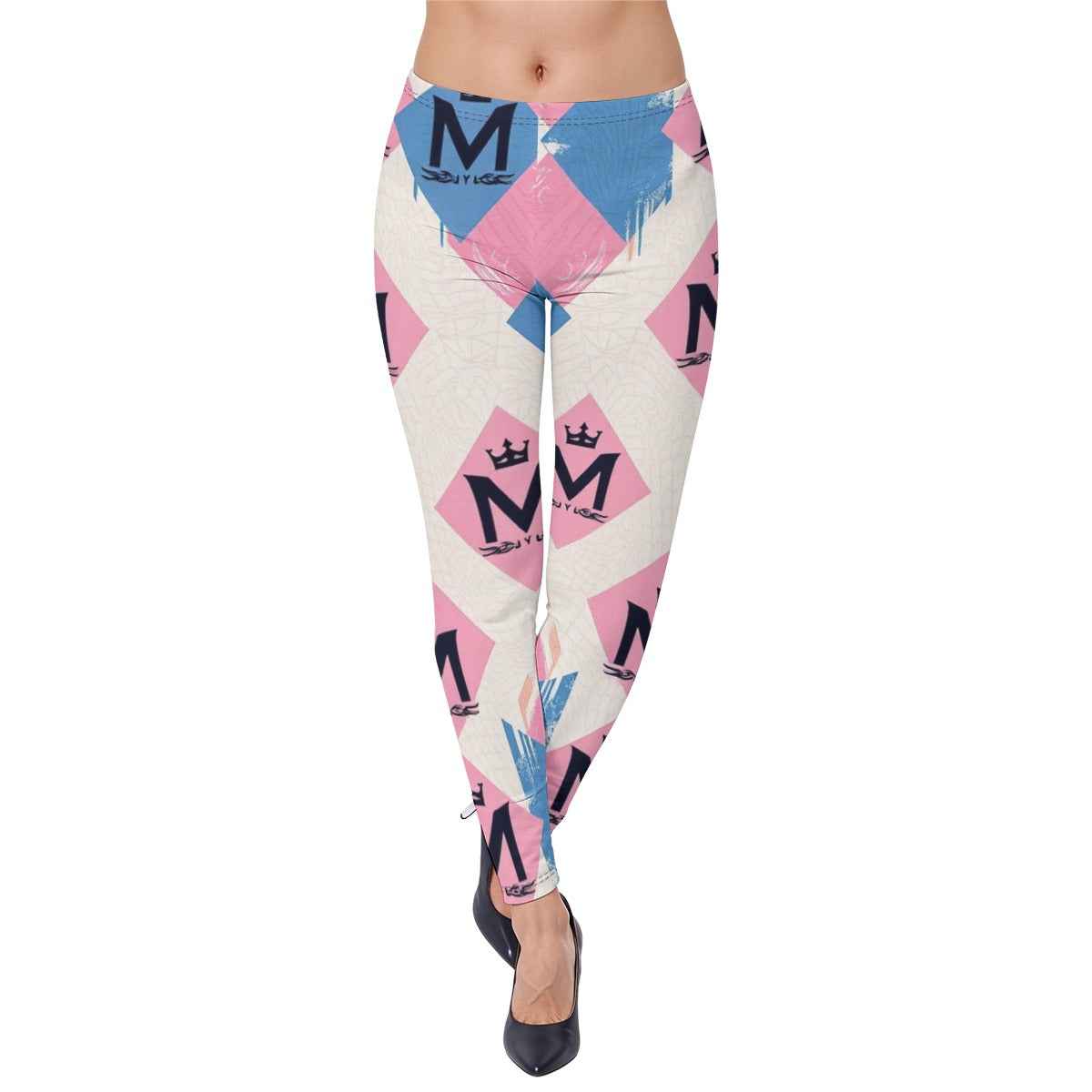 All-Over Print Women's High-Stretch Leggings