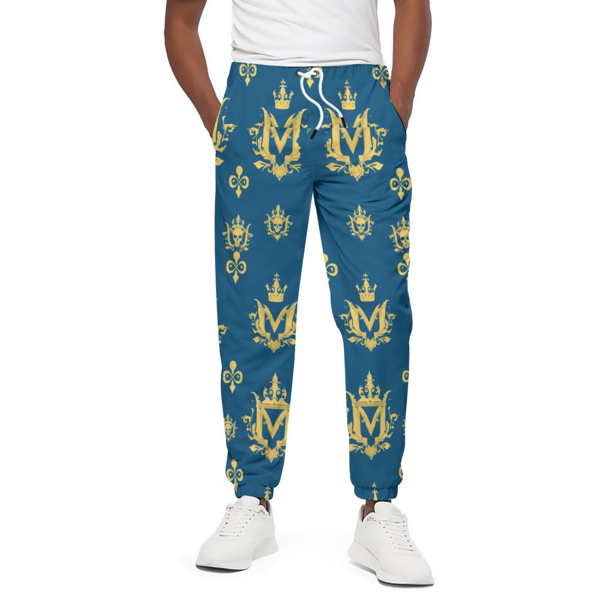 Men's All-Over Print Joggers - Comfortable Sweatpants for Casual Wear by MUNSIEUR