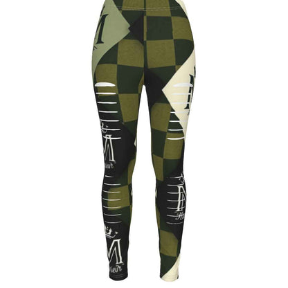 All-Over Print Women's Ripped Leggings