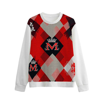 Men's Heavy Cotton Hoodie - All-Over Print Pullover for Men