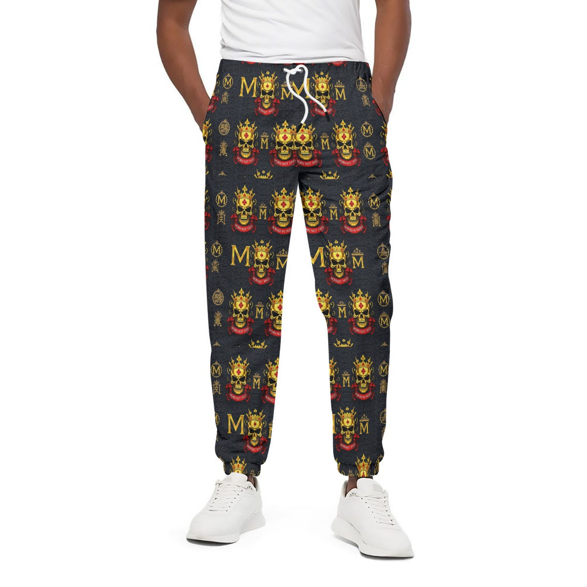 Munsieur Men's All-Over Print Joggers | 310GSM Cotton