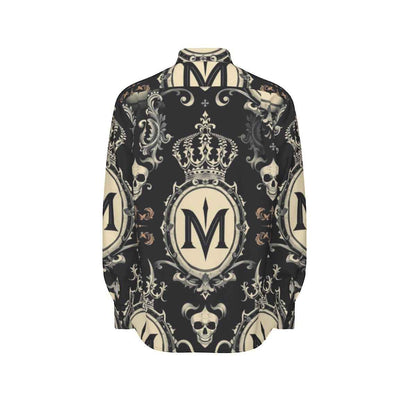 All-Over Print Men's Long Sleeve Shirt | 115GSM Cotton poplin